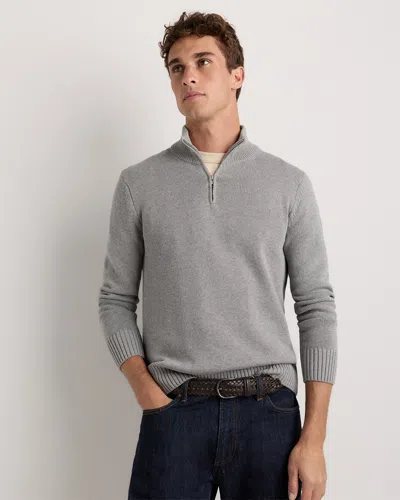 Quince Men's Quarter-zip Sweater