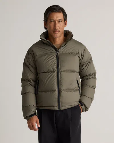 Quince Men's Responsible Down Puffer Jacket In Faded Cargo