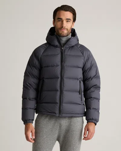 Quince Men's Responsible Down Puffer Jacket With Hood In Carbon Grey