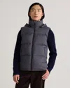 Quince Men's Responsible Down Puffer Vest In Carbon Grey