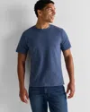 Quince Men's Slub Crewneck T-shirt In Blue