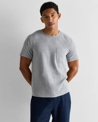 Quince Men's Slub Pocket T-shirt In Gray