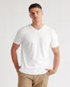 Quince Men's Slub V-neck T-shirt