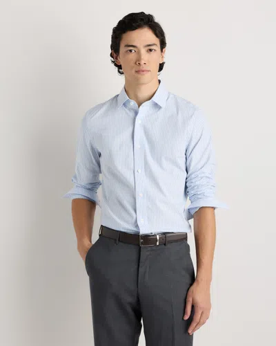 Quince Men's Stretch Poplin Shirt In Blue