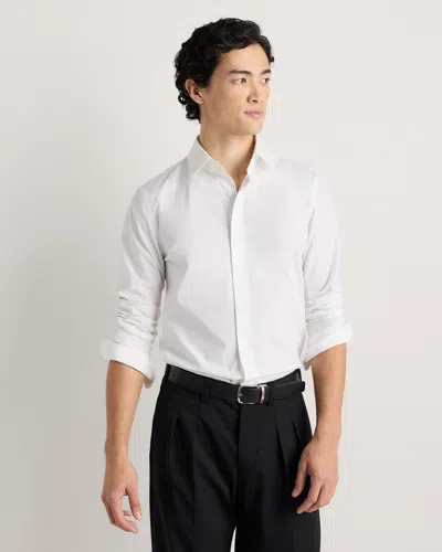 Quince Men's Stretch Poplin Shirt In White