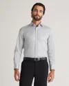 Quince Men's Stretch Twill Dress Shirt In Light Grey
