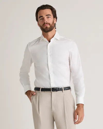 Quince Men's Stretch Twill Dress Shirt In White