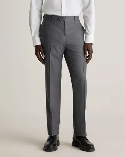 Quince Men's Stretch Wool Dress Pants In Charcoal