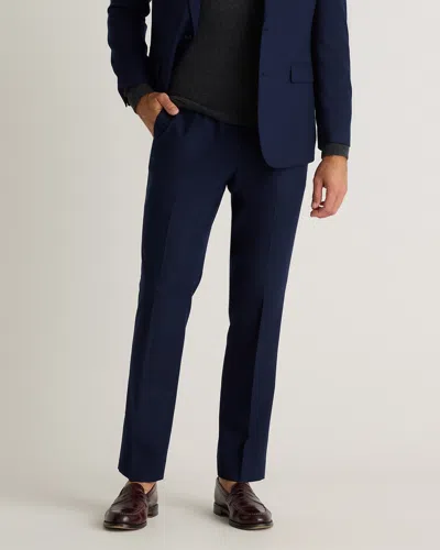 Quince Men's Stretch Wool Dress Pants In Navy