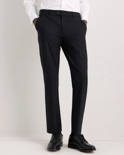 Quince Men's Stretch Wool Dress Pants Straight In Black