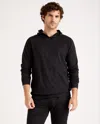 Quince Men's Flowknit Performance Hoodie In Black