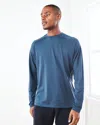 Quince Men's Super Soft Performance Long Sleeve T-shirt In Navy