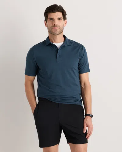 Quince Men's Super Soft Performance Polo Shirt In Blue
