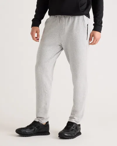 Quince Men's Supersoft Fleece Sweatpants In Heather Grey