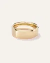 Quince Men's Tungsten Carbide Brushed Beveled Edge Band Rings