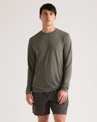 Quince Men's Ultra-light Hike Long Sleeve T-shirt In Heritage Olive