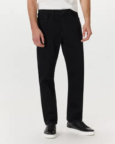 Quince Men's Warren Stretch Athletic Tapered Jeans In Black