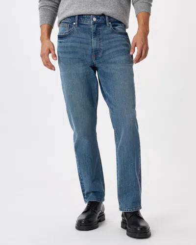 Quince Men's Warren Stretch Athletic Tapered Jeans In Blue