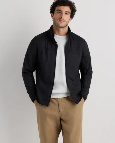 Quince Men's Weatherproof Fleece-lined Jacket In Black