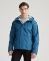 Quince Men's Weatherproof Rain Shell Jacket In Ink Blue