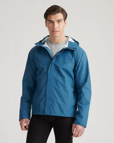 Quince Men's Weatherproof Rain Shell Jacket In Ink Blue