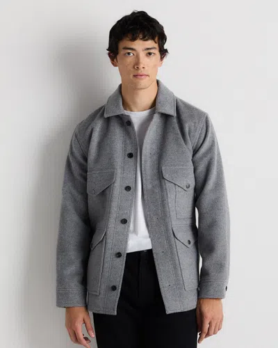 Quince Men's Wool Cashmere Field Jacket In Gray