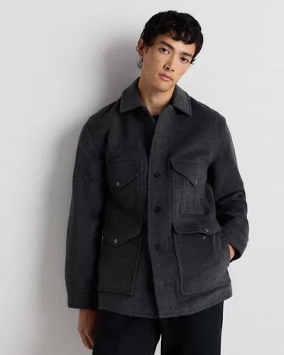 Quince Men's Wool Cashmere Field Jacket In Gray