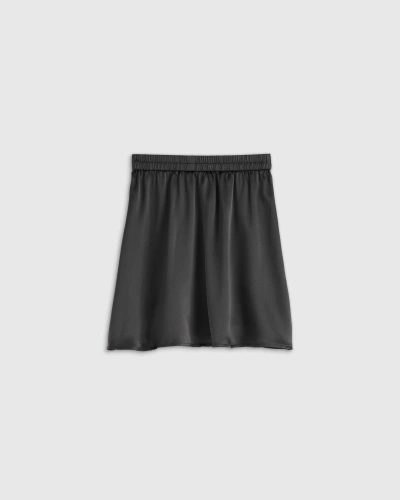 Quince Mini Skirt In Black
