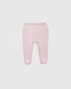 Quince Mongolian Cashmere Newborn Leggings In Minimal Pink