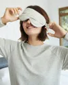 Quince Mulberry Beauty Sleep Mask In Silver