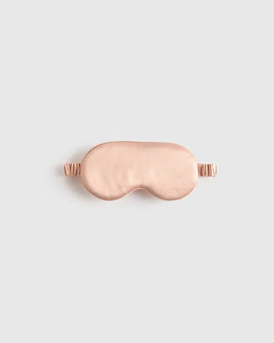 Quince Mulberry Silk Beauty Sleep Mask In Pink