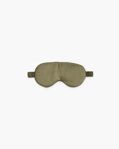 Quince Mulberry Beauty Sleep Mask In Washed Olive