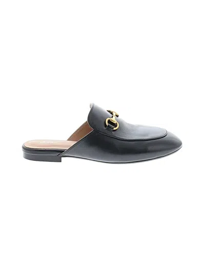 Pre-owned Quince Mule/clog In Black