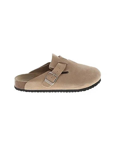 Pre-owned Quince Mule/clog In Tan