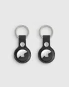 QUINCE NAPPA LEATHER AIRTAG KEY RING
