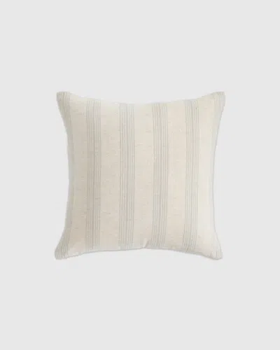 Quince Neutral Stripe Pillow Cover