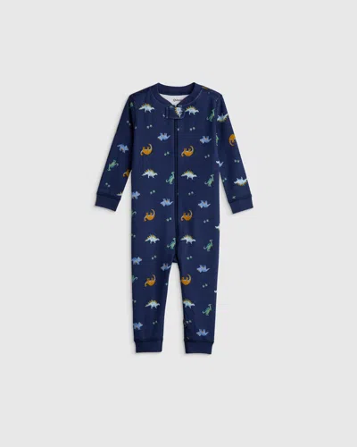 Quince Kids' One Piece Pajama In Blue