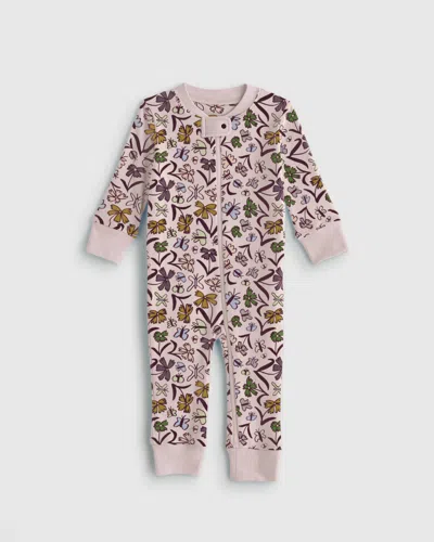 Quince Kids' One Piece Pajama In Butterfly Floral
