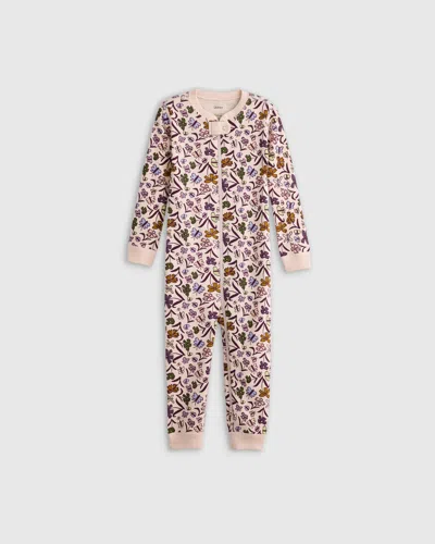 Quince Kids' One Piece Pajama In Butterfly Floral