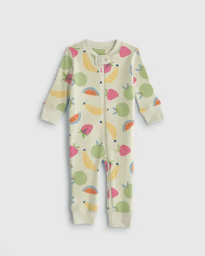 Quince Kids' One Piece Pajama In Fruit