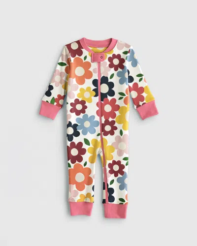 Quince Kids' One Piece Pajama In Pop Floral