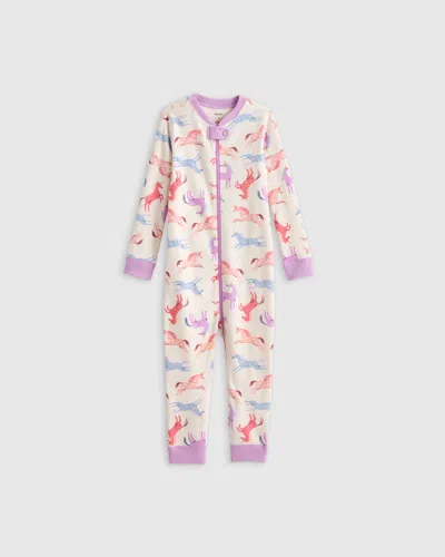 Quince Kids' One Piece Pajama In Unicorn