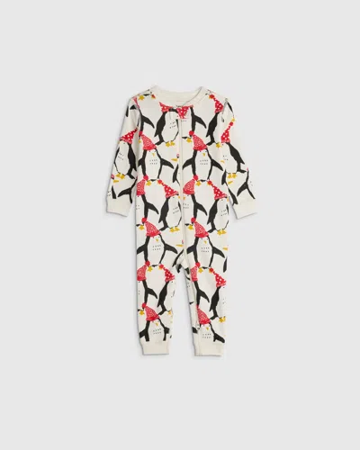 Quince Kids' One Piece Pajama In White