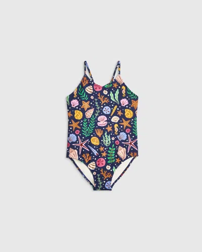 Quince Kids' One-piece Swimsuit In Multi