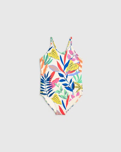 Quince Kids' One-piece Swimsuit In Multi