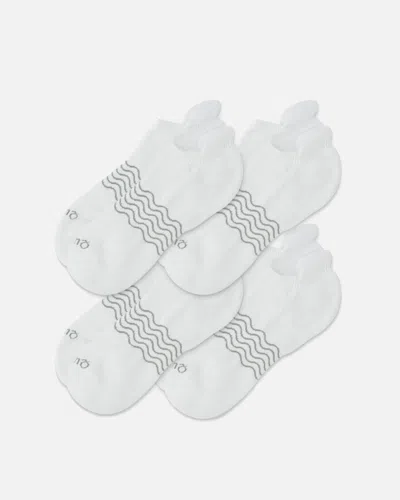 Quince Organic Ankle Socks 4-pack In White