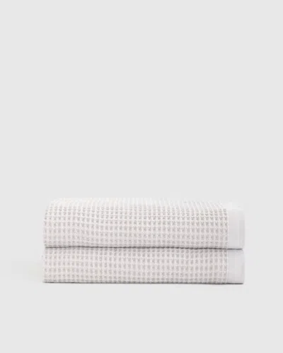 Quince Organic Turkish Waffle Bath Sheets In Neutral