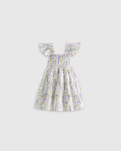 Quince Kids' Poplin Smocked Dress