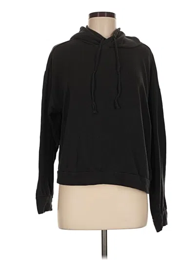 Pre-owned Quince Pullover Hoodie In Black