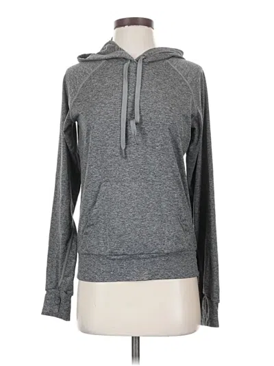 Pre-owned Quince Pullover Hoodie In Gray